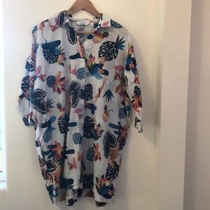 & Other Stories oversized fun cover up